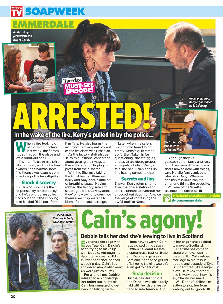 What's on TV Preview Pages