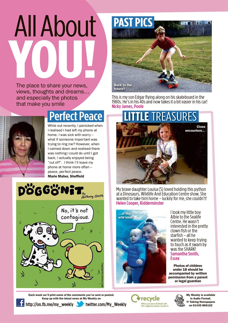 My Weekly Preview Pages