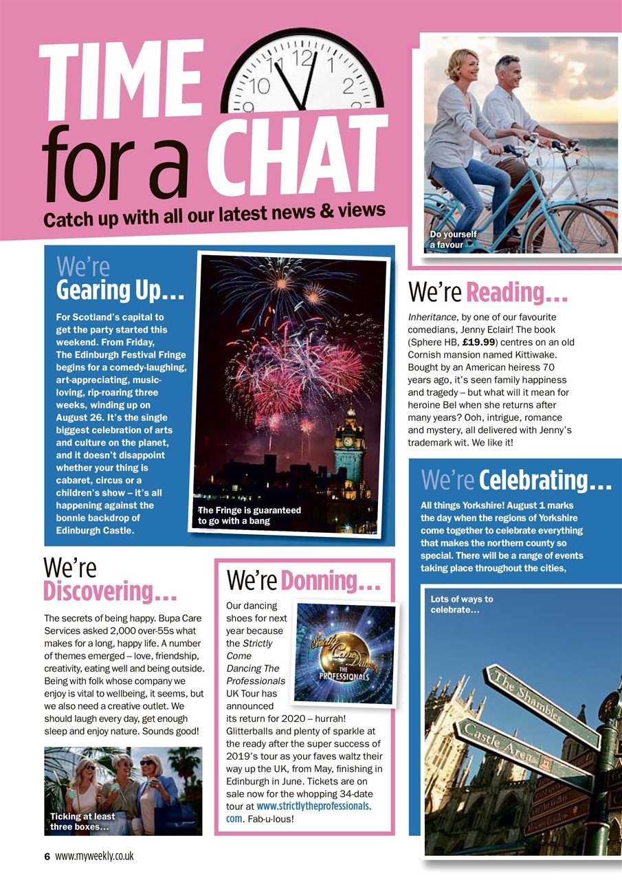 My Weekly Preview Pages