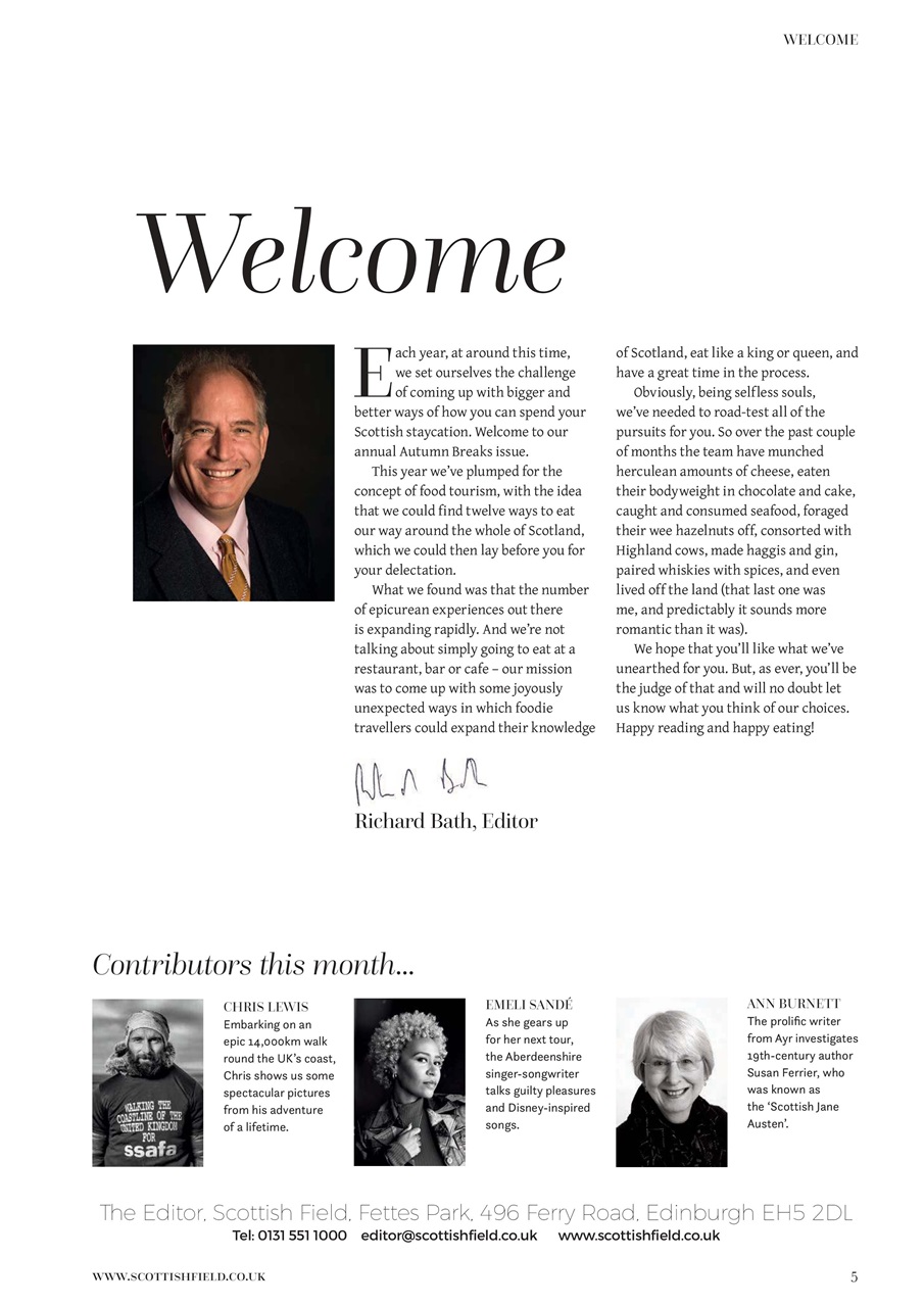 Scottish Field Preview Pages