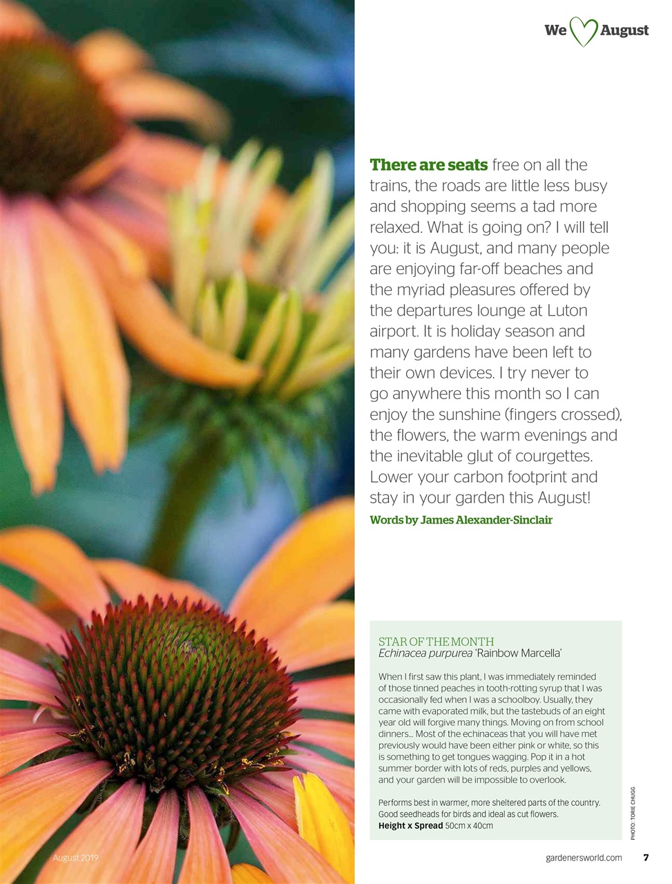 BBC Gardeners’ World Magazine Preview Pages