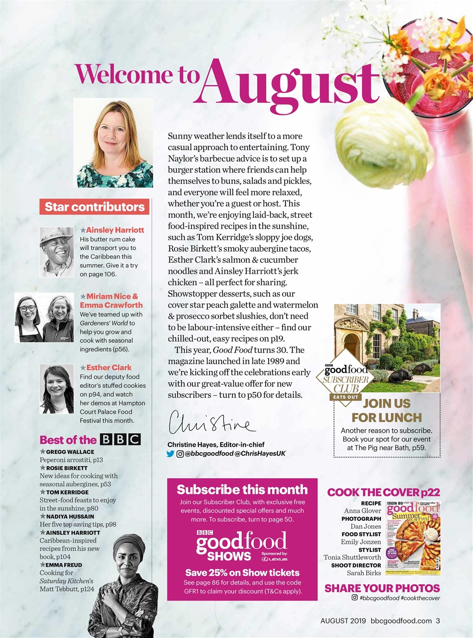 Good Food Magazine Preview Pages