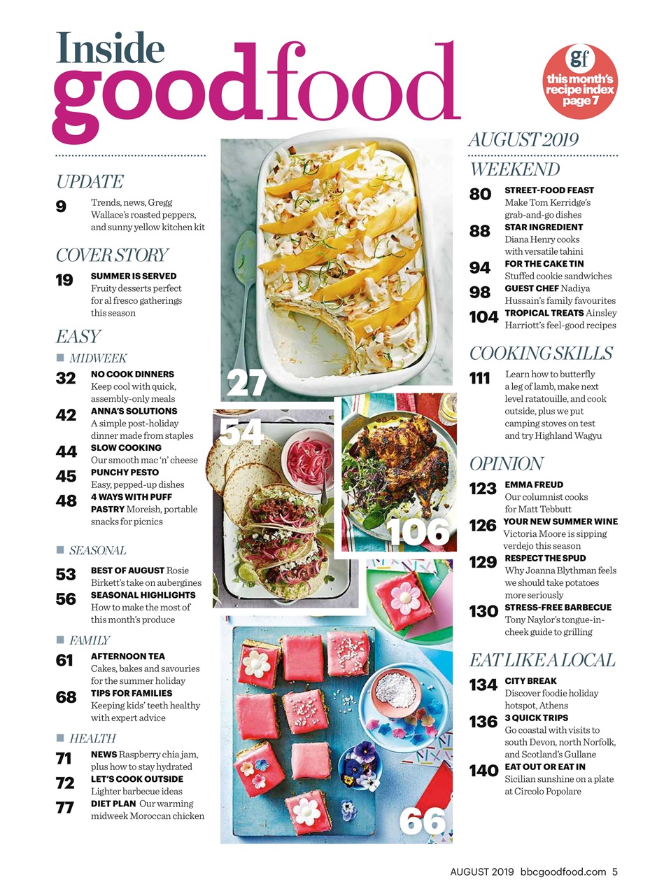 Good Food Magazine Preview Pages