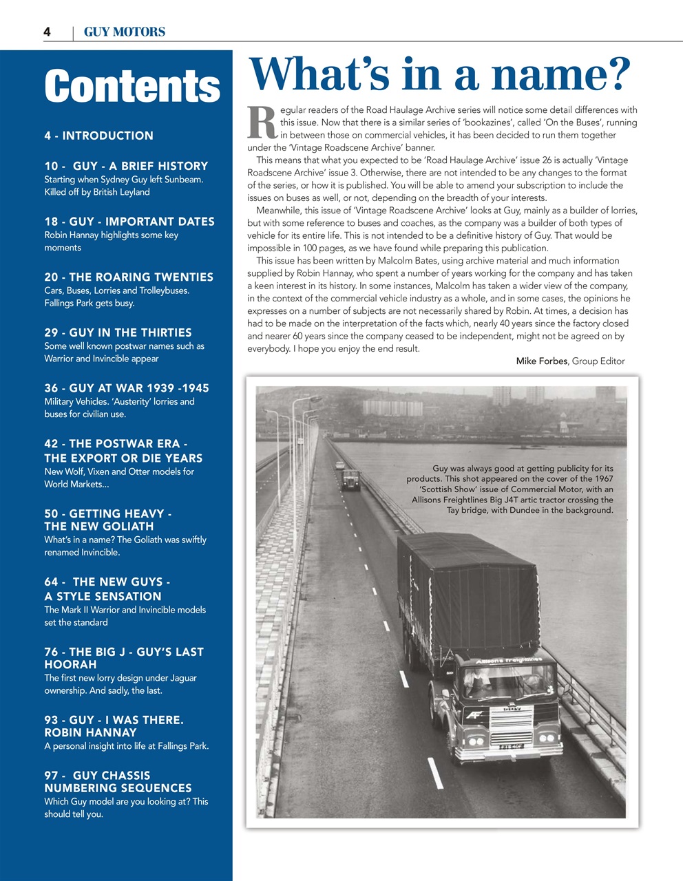 Vintage Roadscene Archive Preview Pages