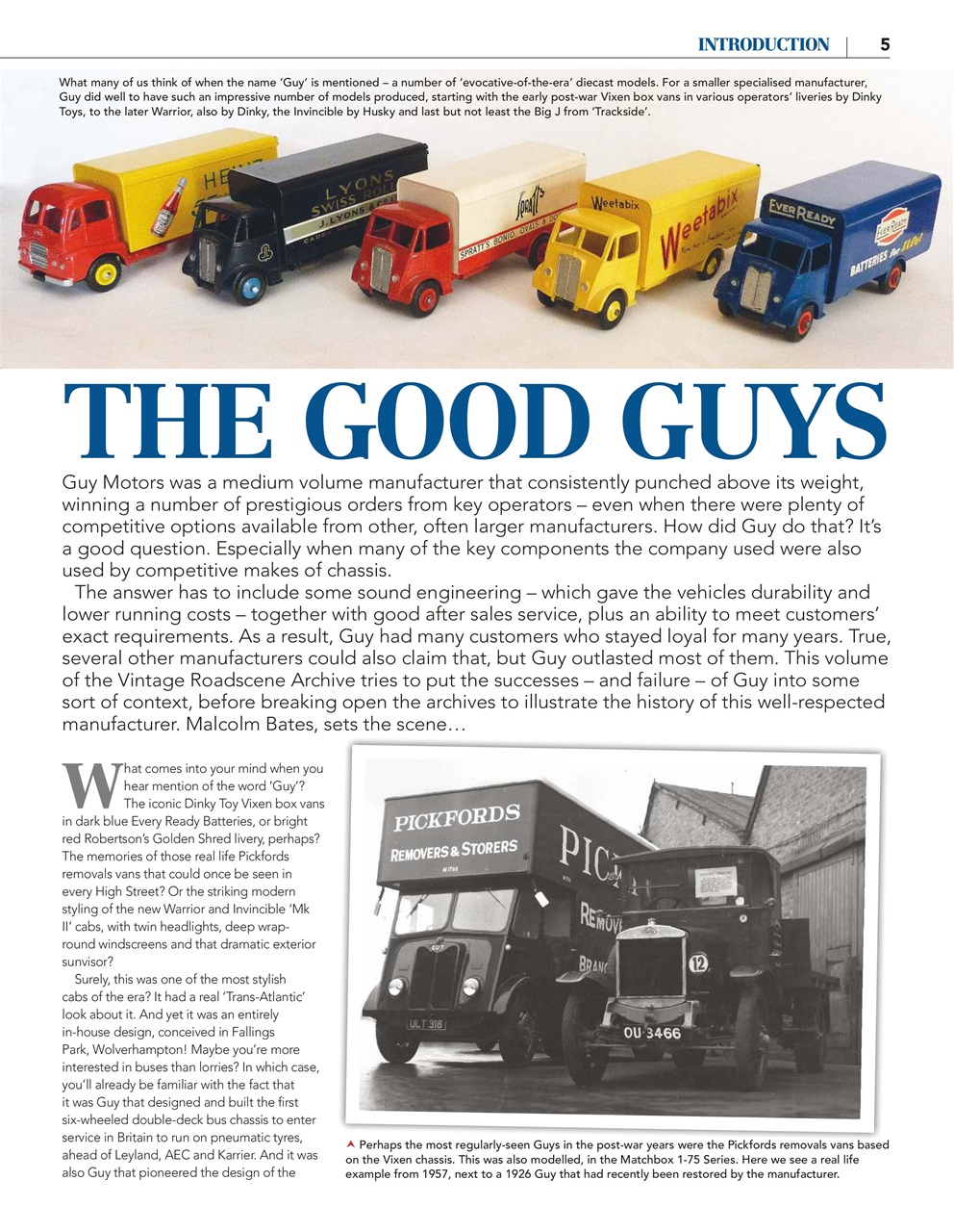 Vintage Roadscene Archive Preview Pages