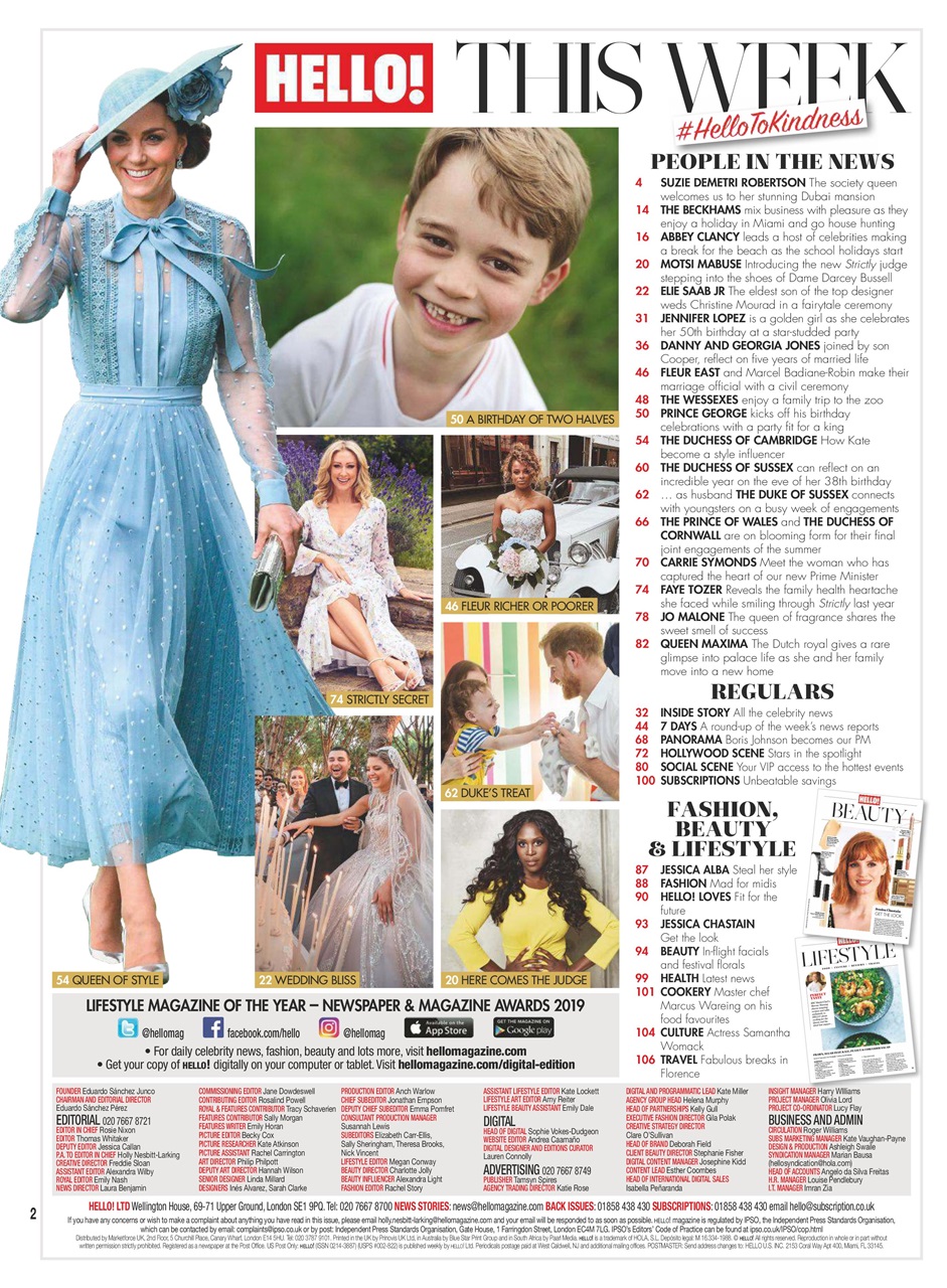 Hello! Magazine Preview Pages