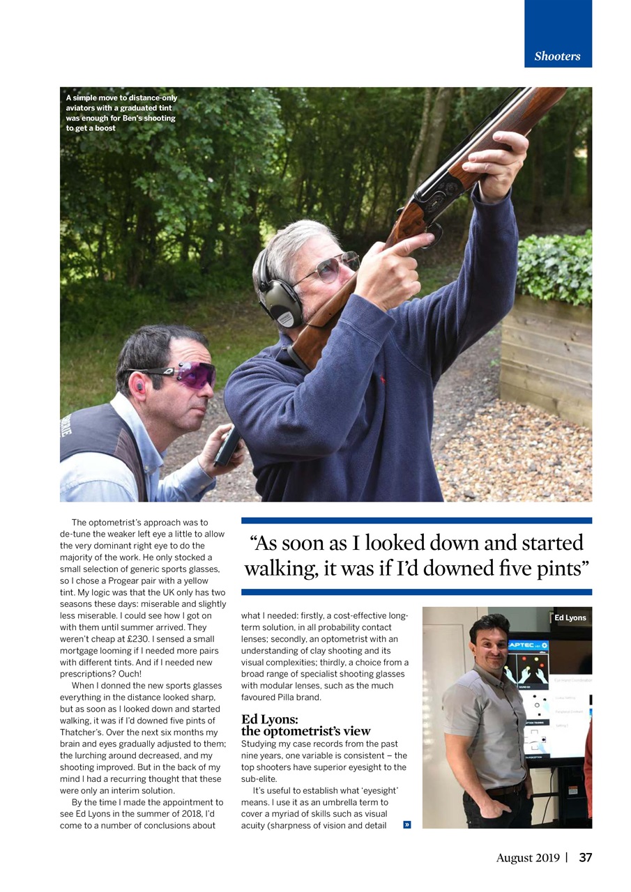 Clay Shooting Preview Pages