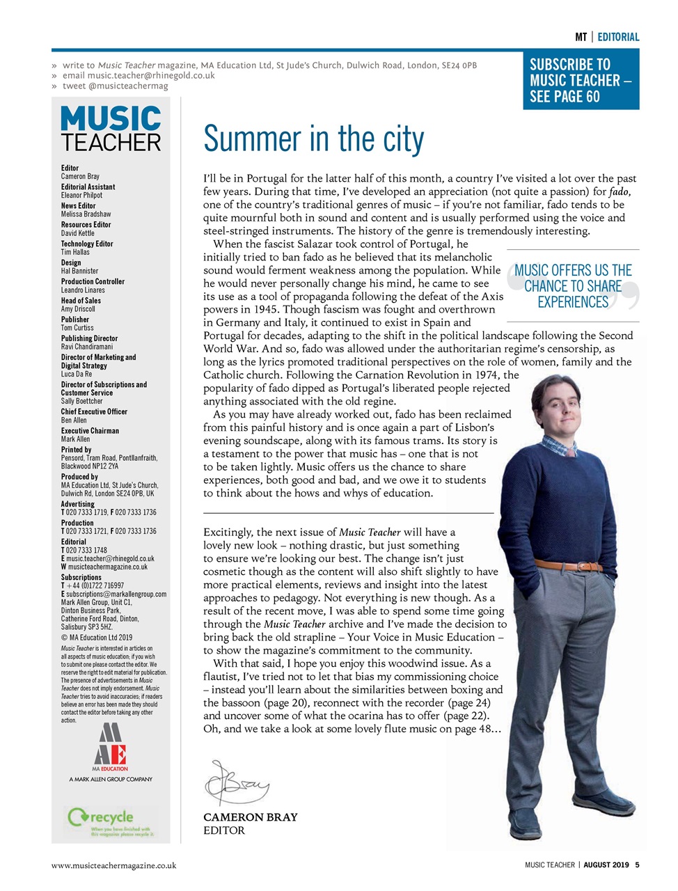 Music Teacher Preview Pages