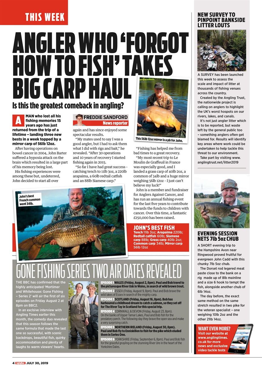 Angling Times Preview Pages