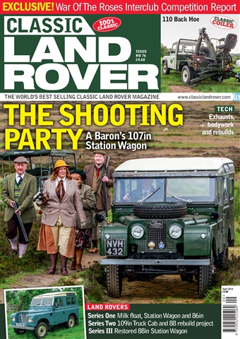 Classic Land Rover Magazine issue  September 2019