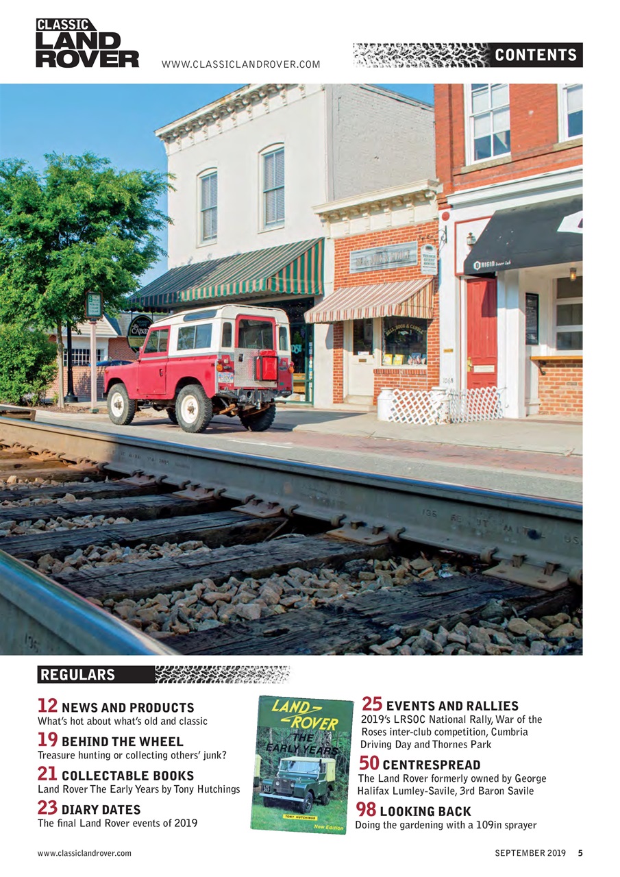 Classic Land Rover Magazine Preview Pages