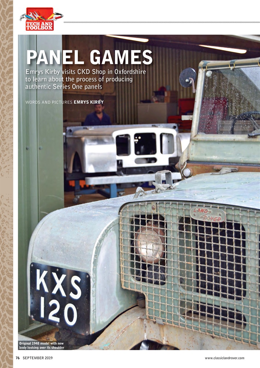 Classic Land Rover Magazine Preview Pages