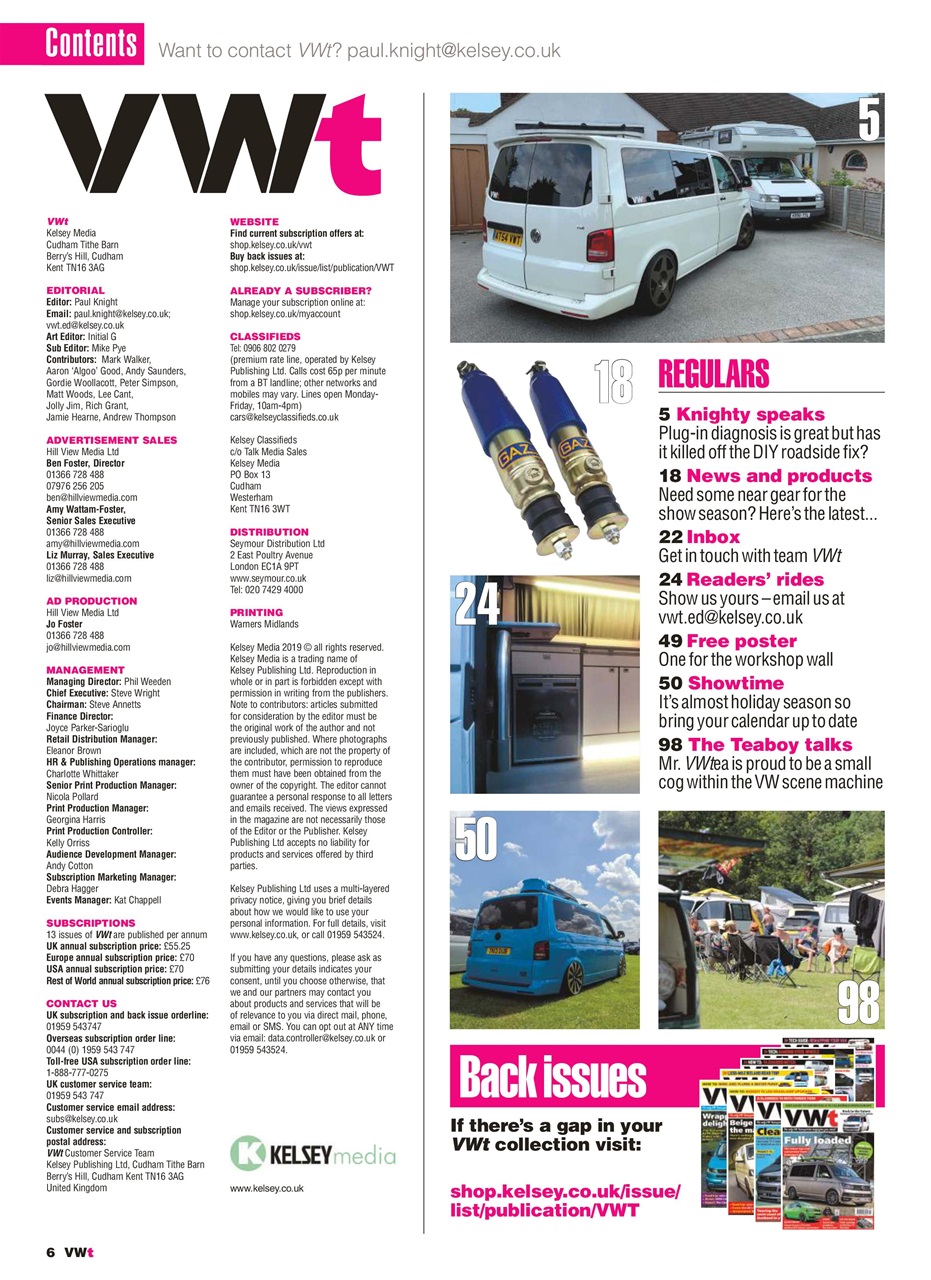 VWt Magazine Preview Pages