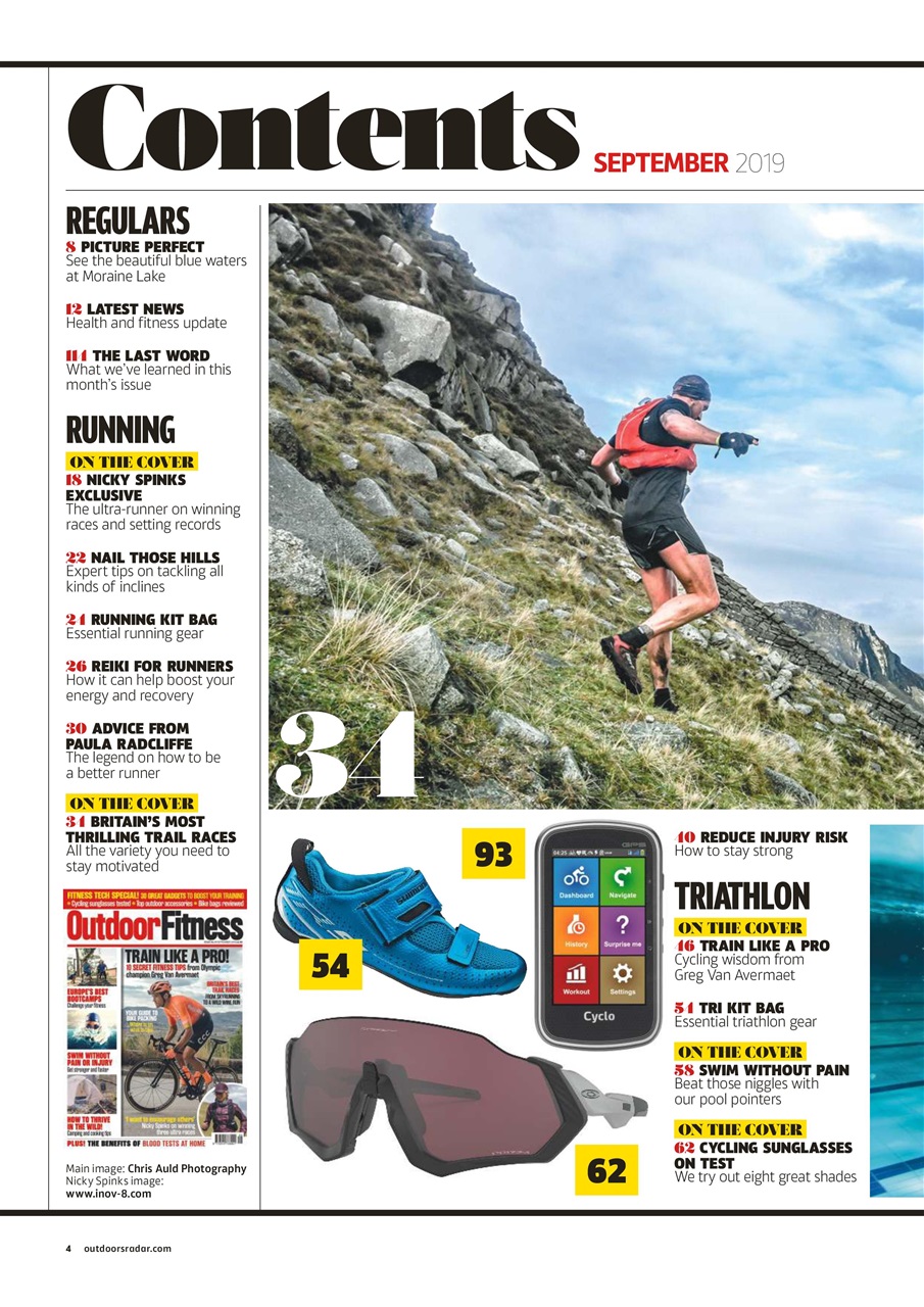 Outdoor Fitness & Adventure Preview Pages