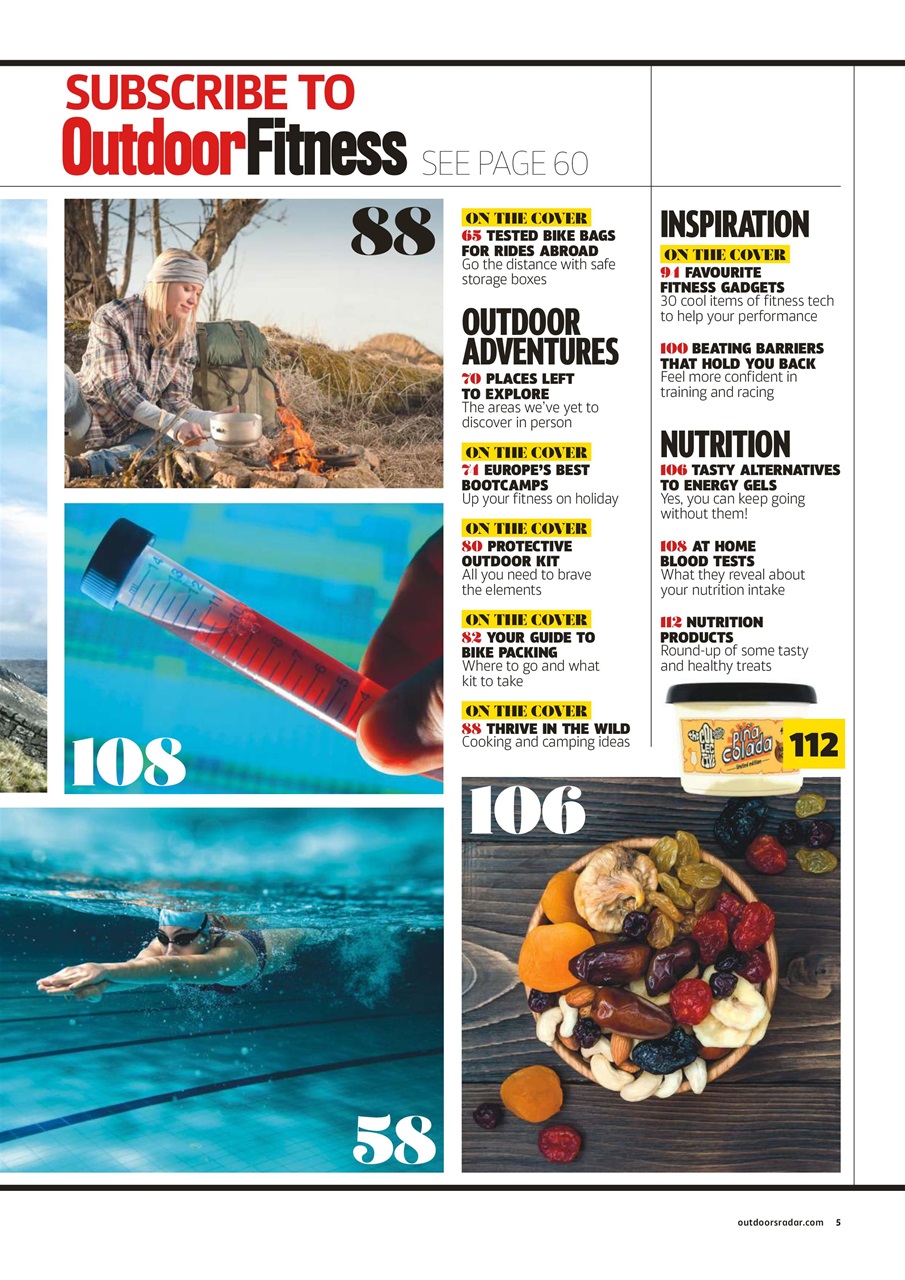 Outdoor Fitness & Adventure Preview Pages