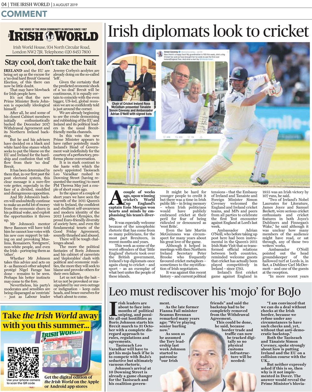 Irish World Preview Pages