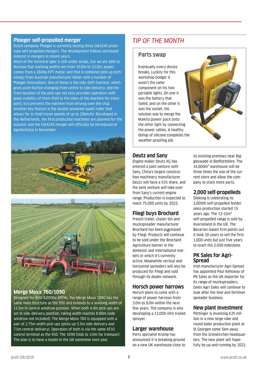 Profi International Preview Pages