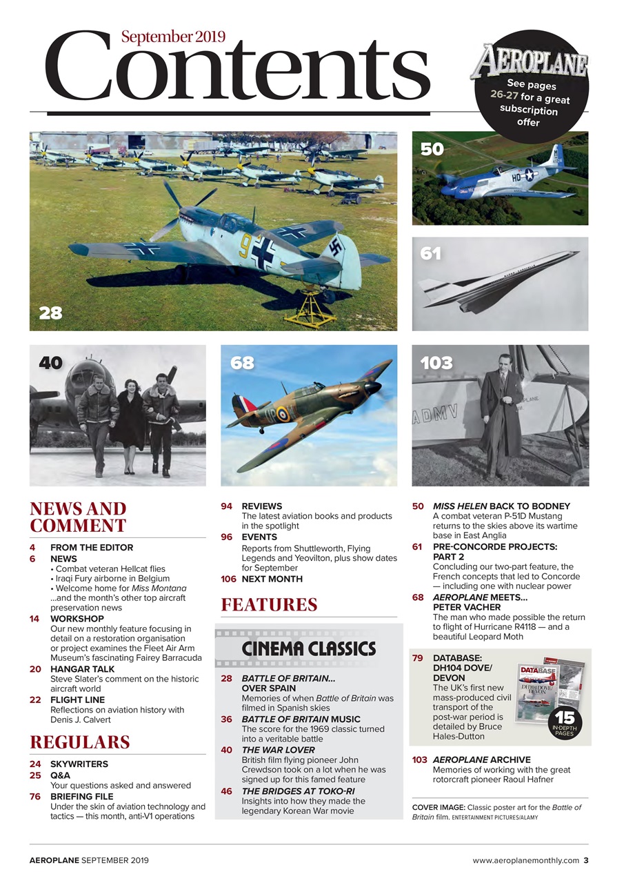 Aeroplane Preview Pages