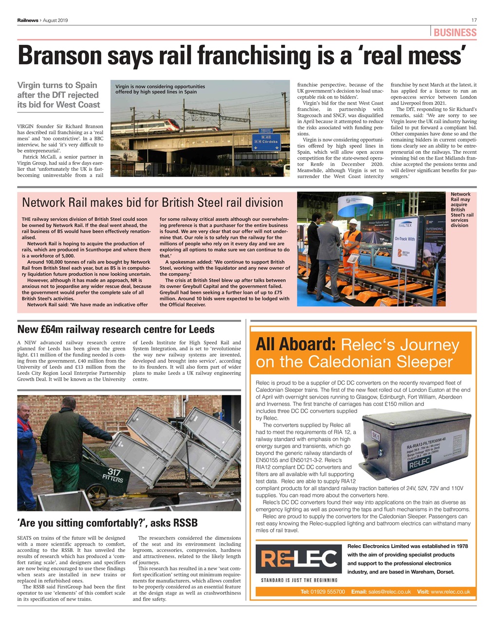 Railnews Preview Pages