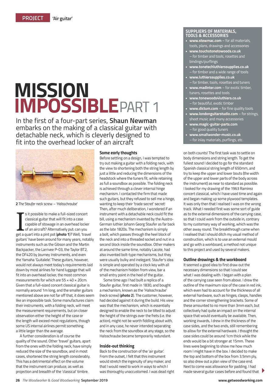 The Woodworker Magazine Preview Pages