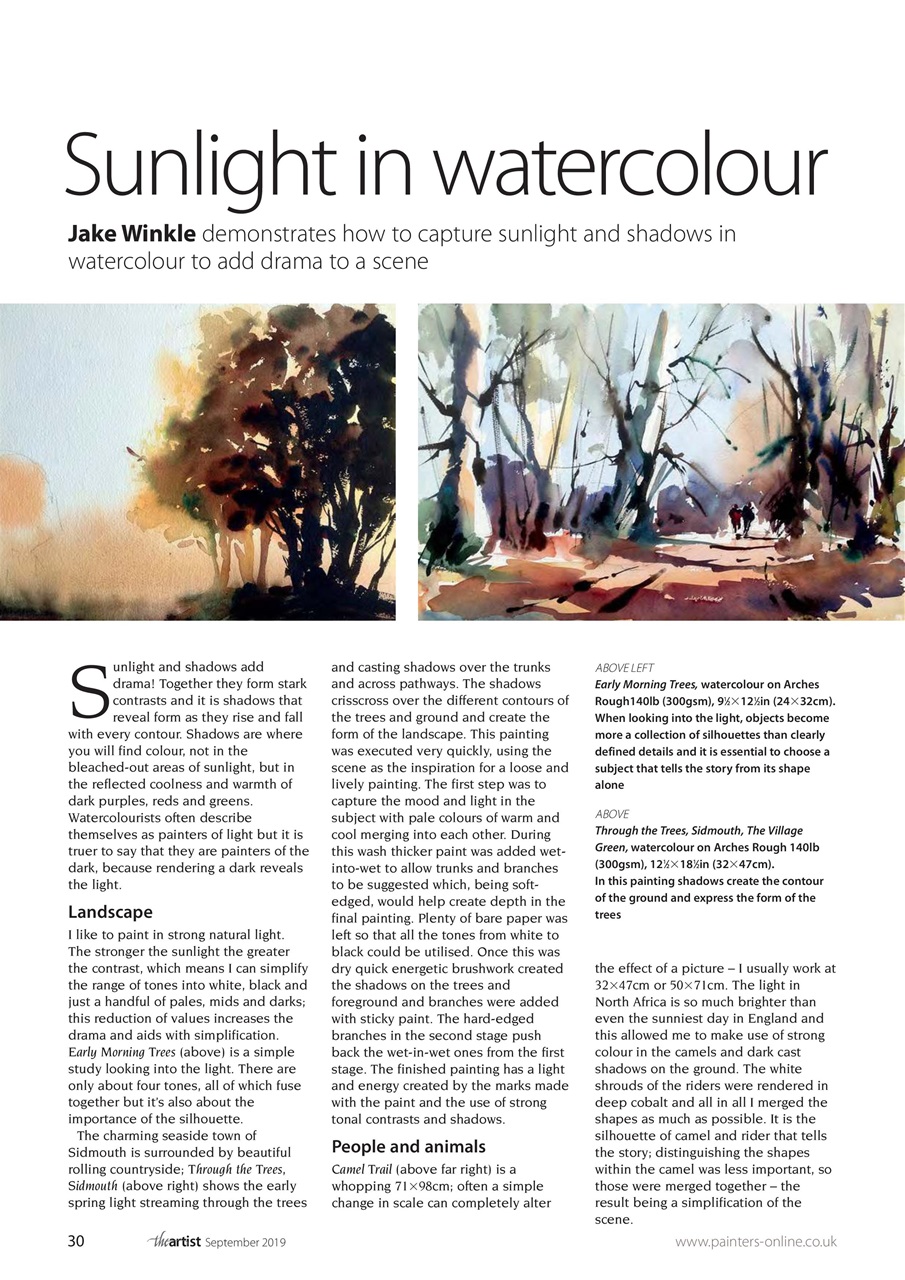 The Artist Preview Pages