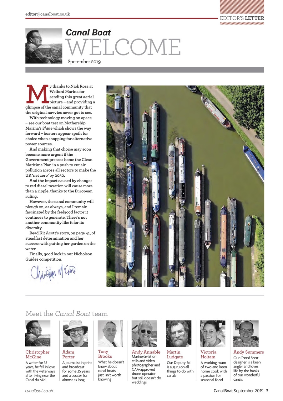 Canal Boat Preview Pages