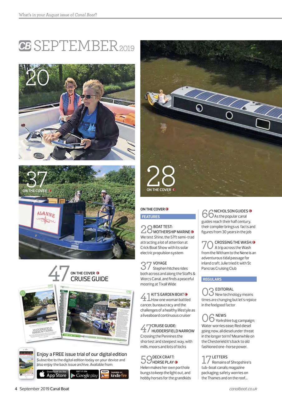 Canal Boat Preview Pages