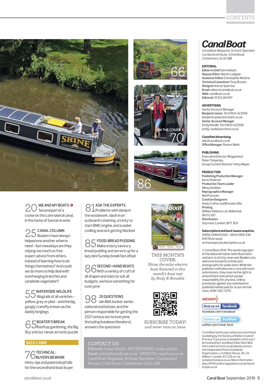 Canal Boat Preview Pages