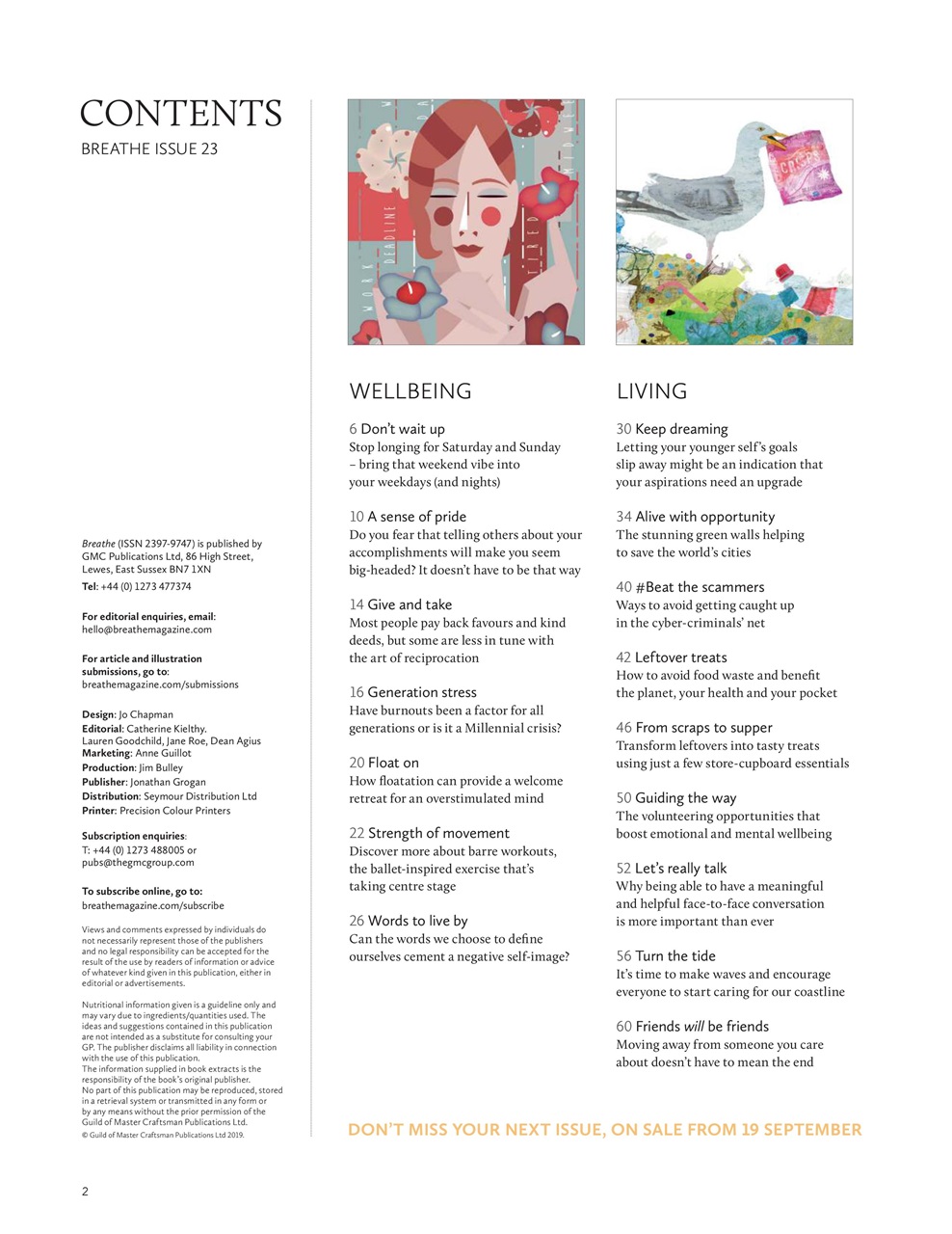 Breathe Preview Pages