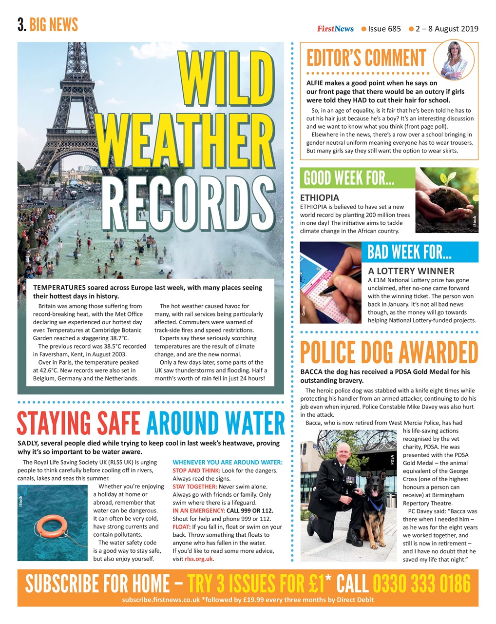 First News Preview Pages