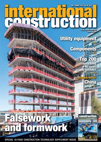 International Construction issue July-August 2019