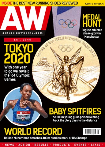 AW – Athletics Weekly Magazine issue August 1 2019