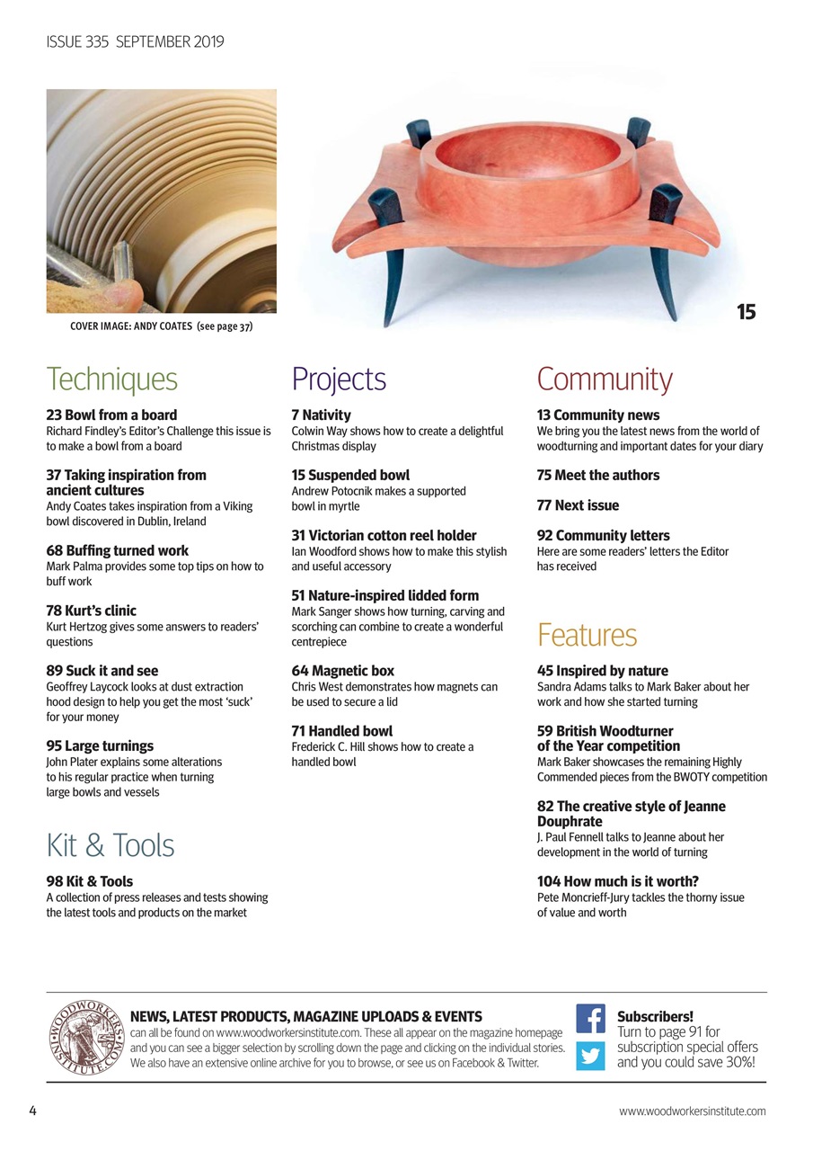 Woodturning Preview Pages