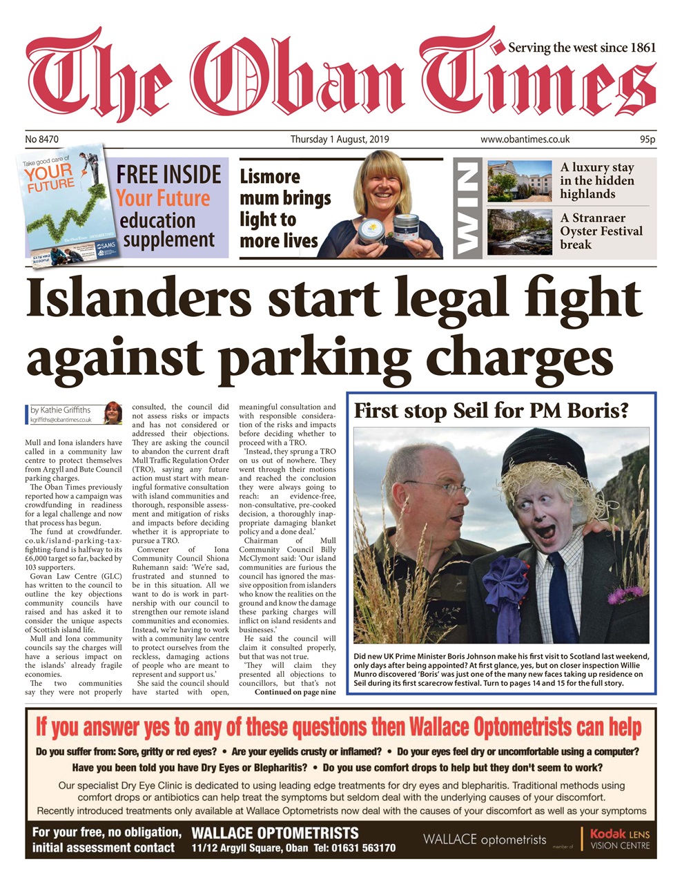 The Oban Times & Lochaber Times Preview Pages