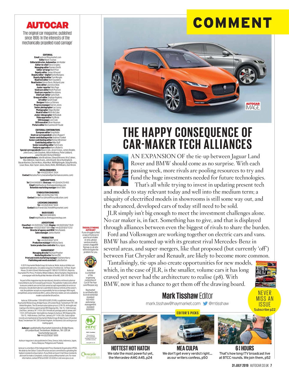 Autocar Preview Pages