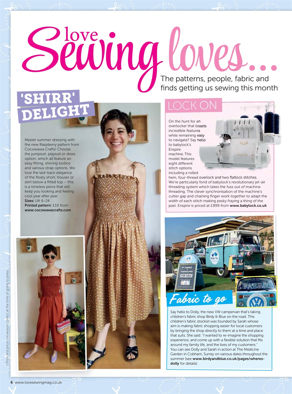 Love Sewing Preview Pages