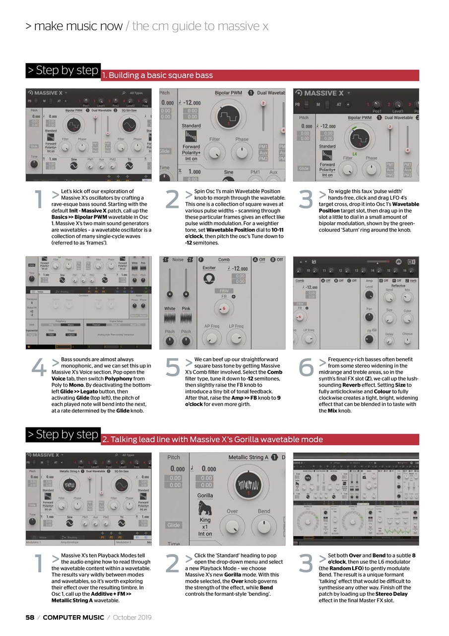 Computer Music Preview Pages