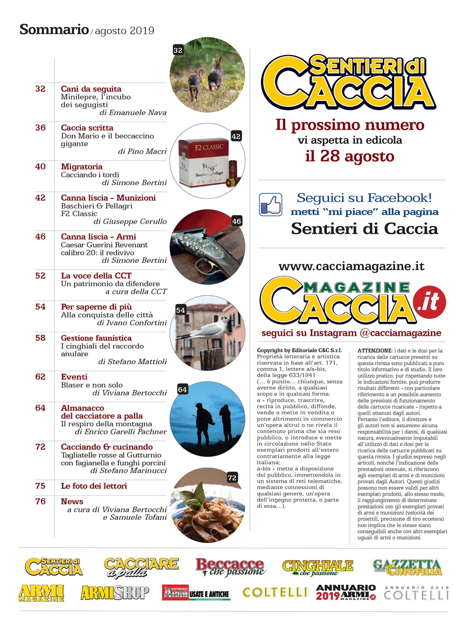 SENTIERI DI CACCIA Preview Pages