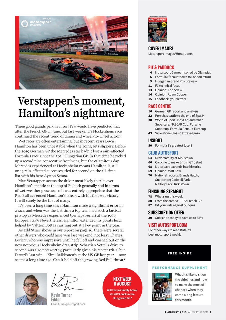 Autosport Preview Pages
