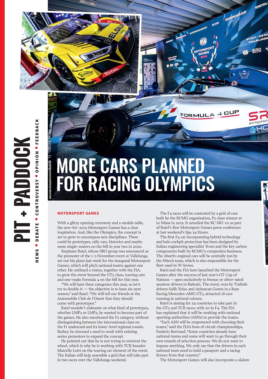 Autosport Preview Pages