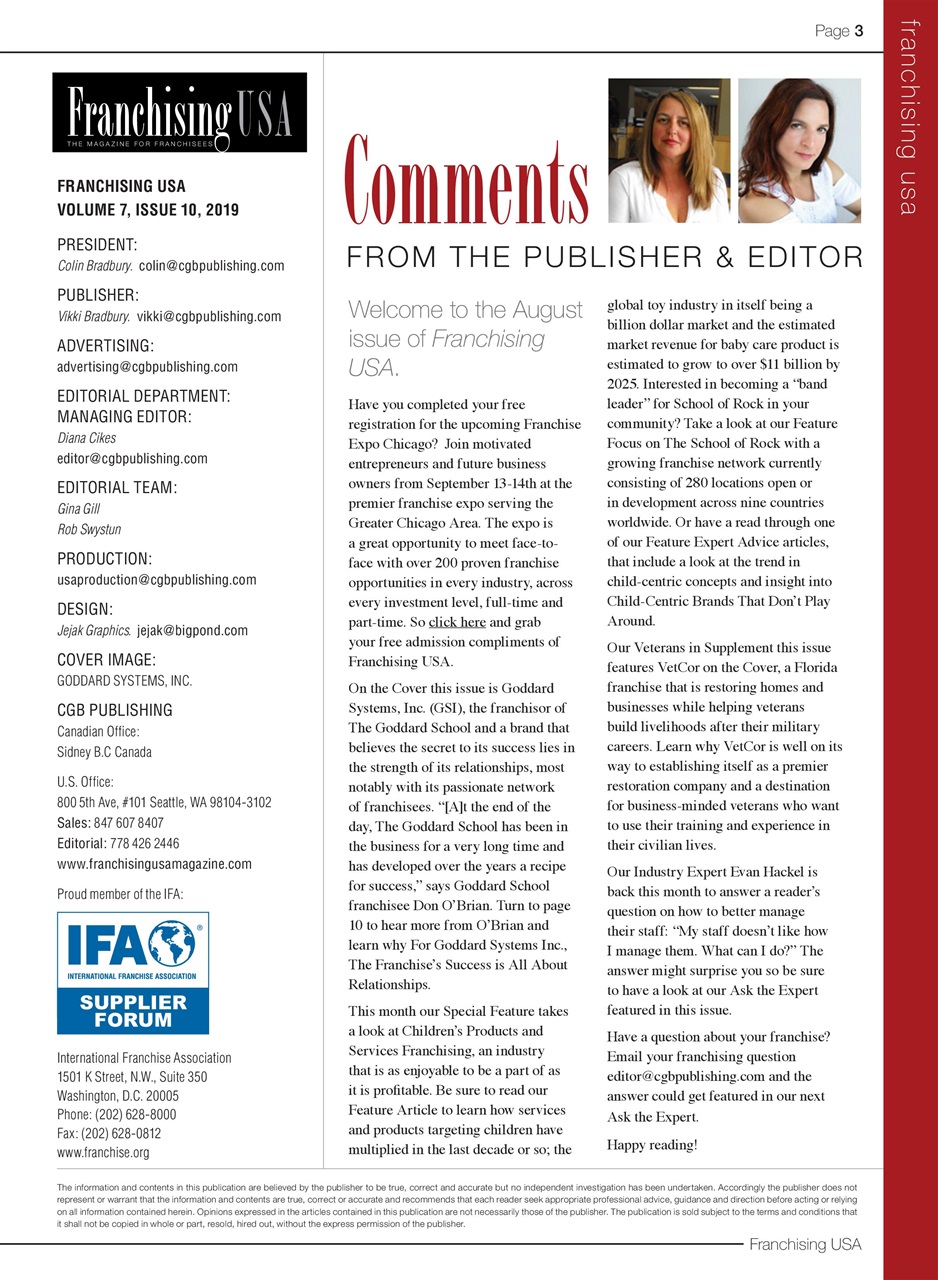 Franchising USA Preview Pages