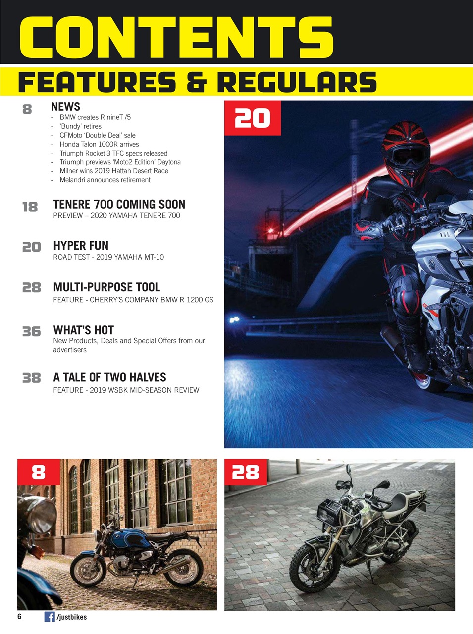 JUST BIKES Preview Pages