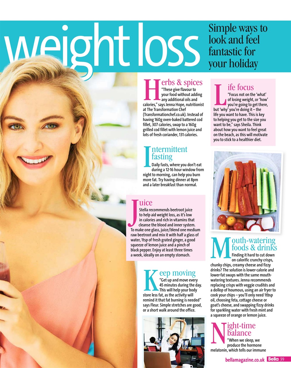 Bella Magazine Preview Pages