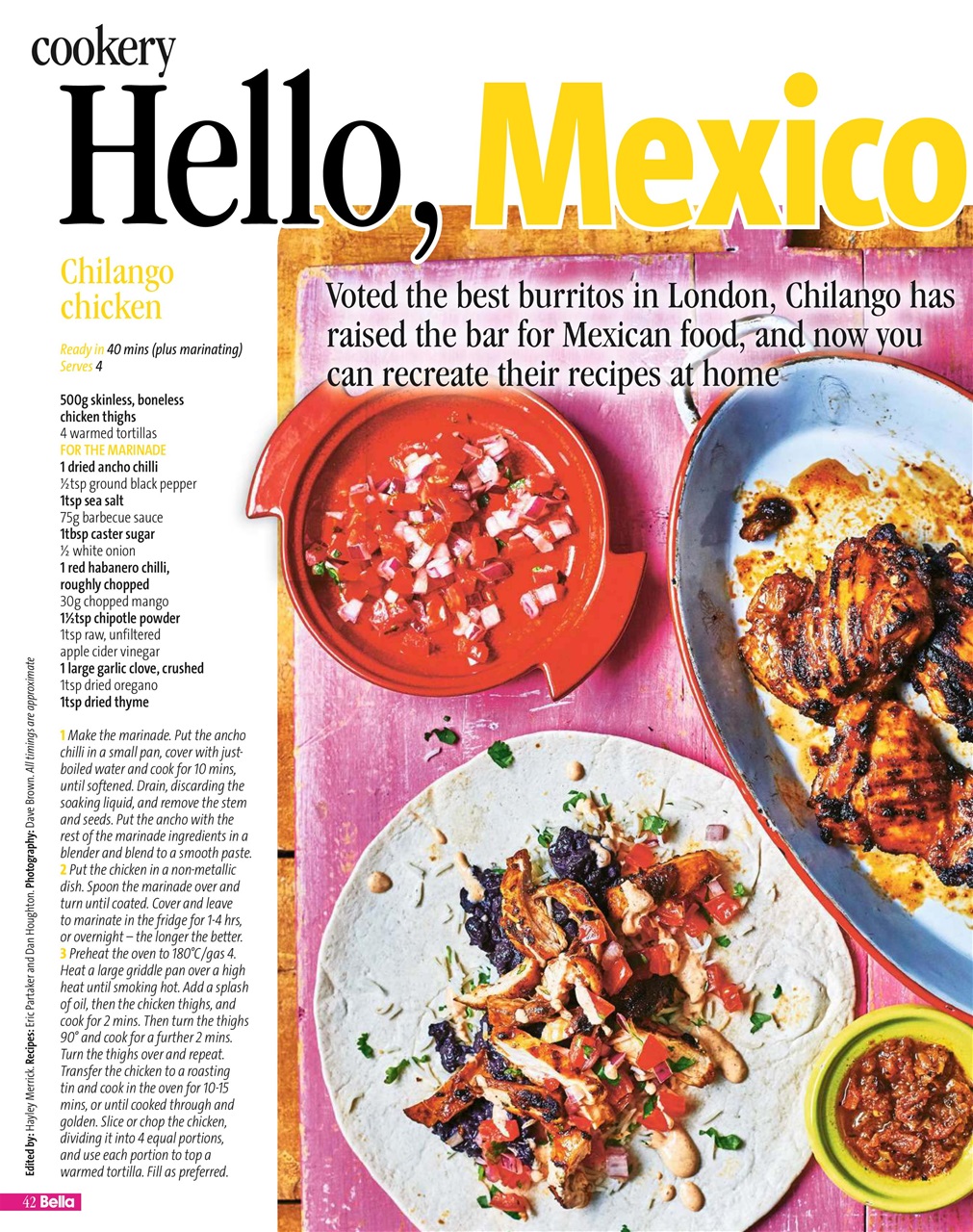 Bella Magazine Preview Pages