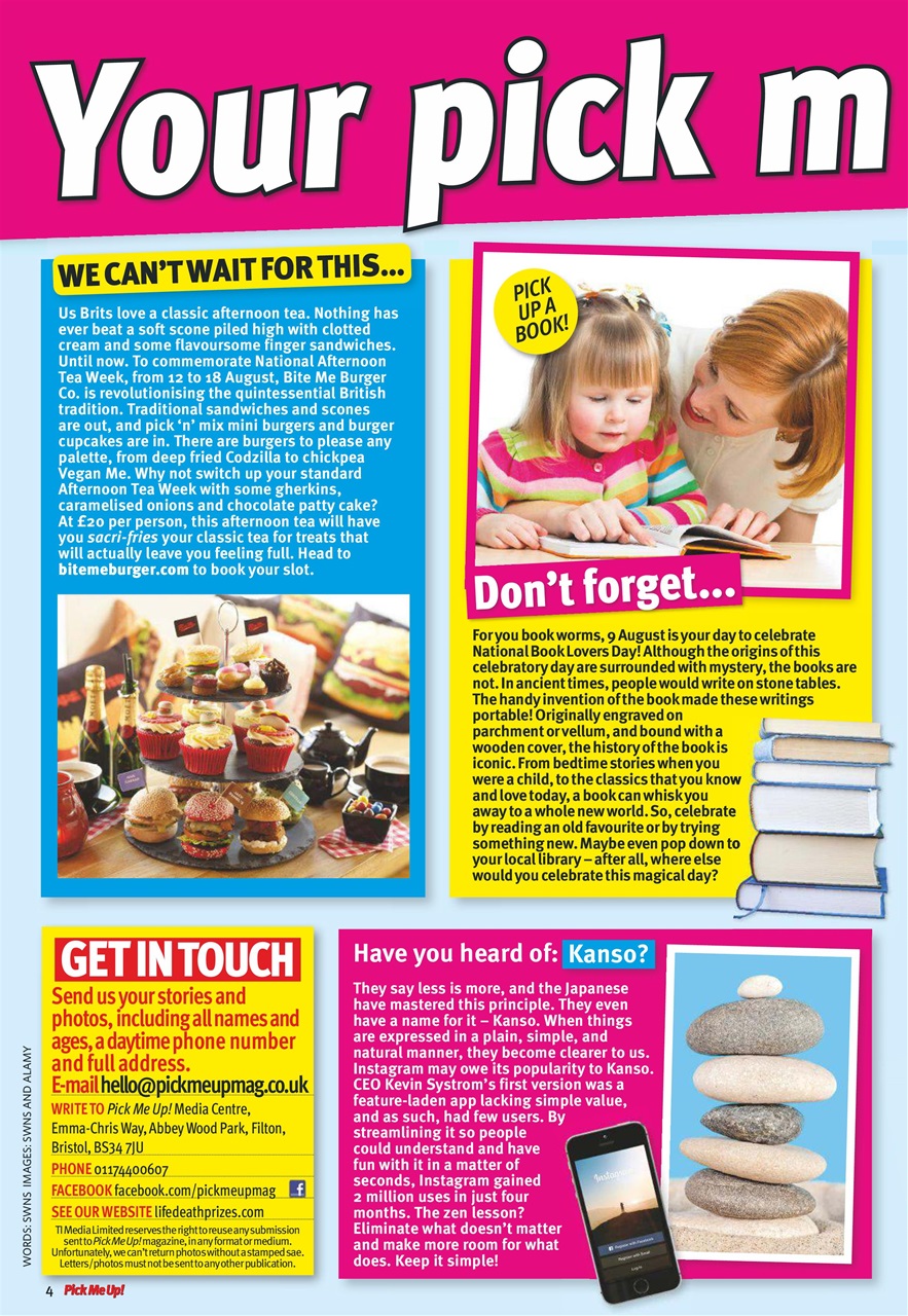 Pick Me Up Preview Pages