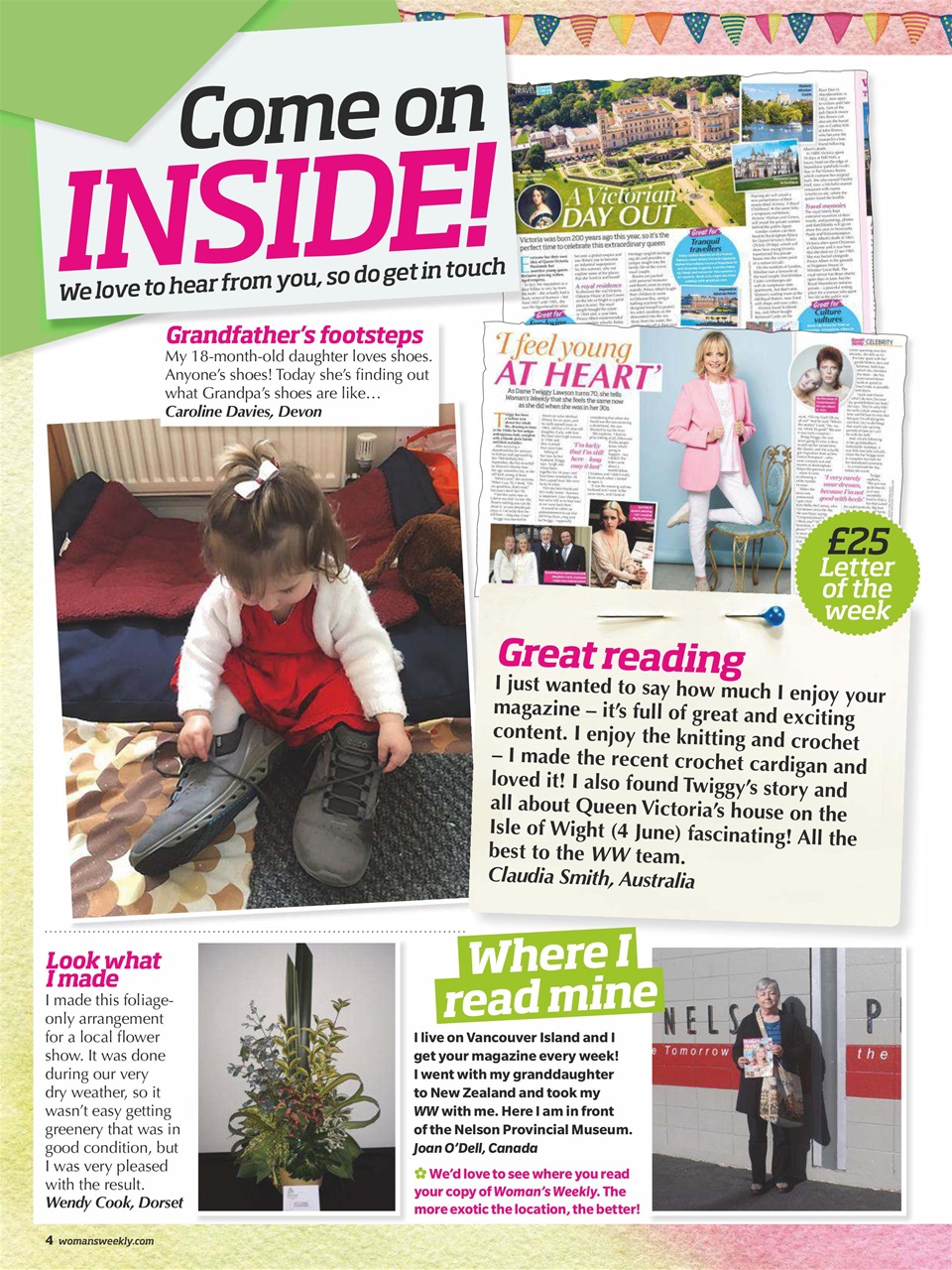 Woman's Weekly Preview Pages