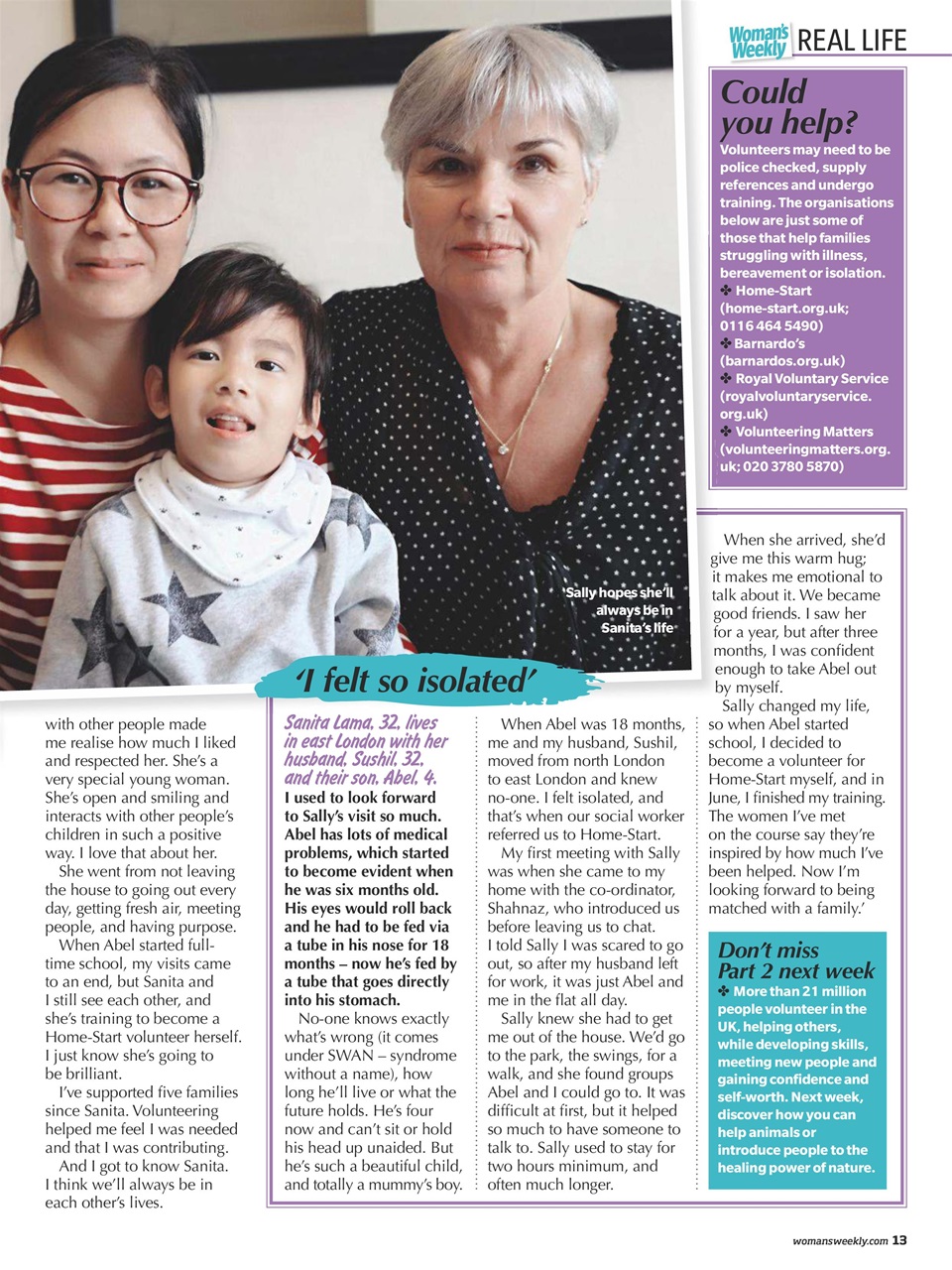 Woman's Weekly Preview Pages