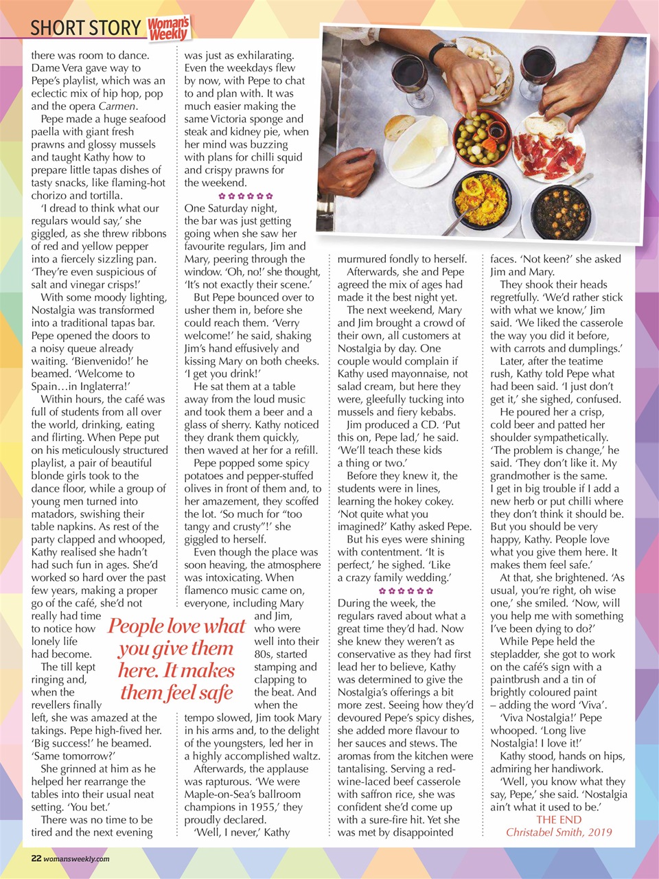 Woman's Weekly Preview Pages