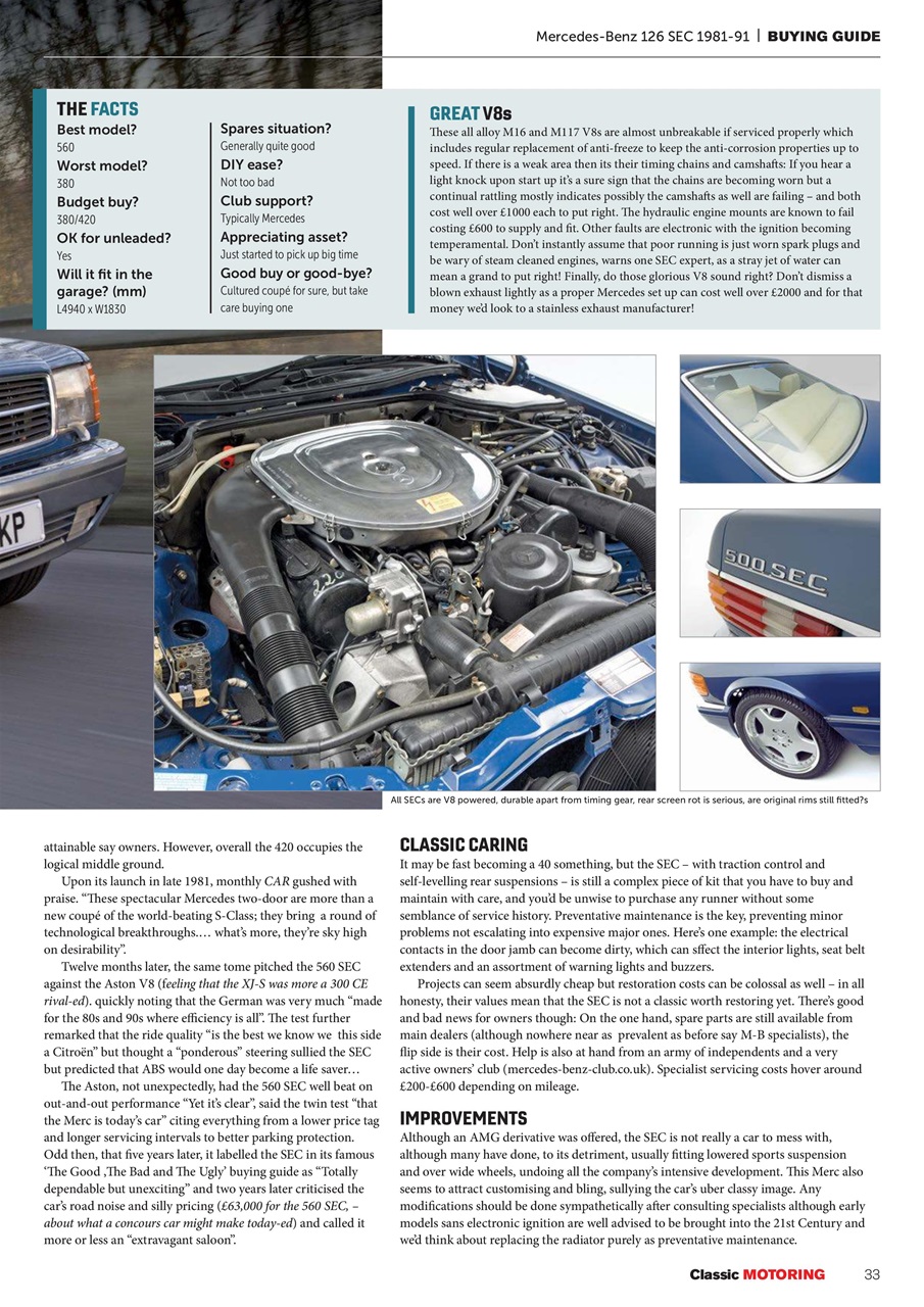 Classic Motoring Preview Pages