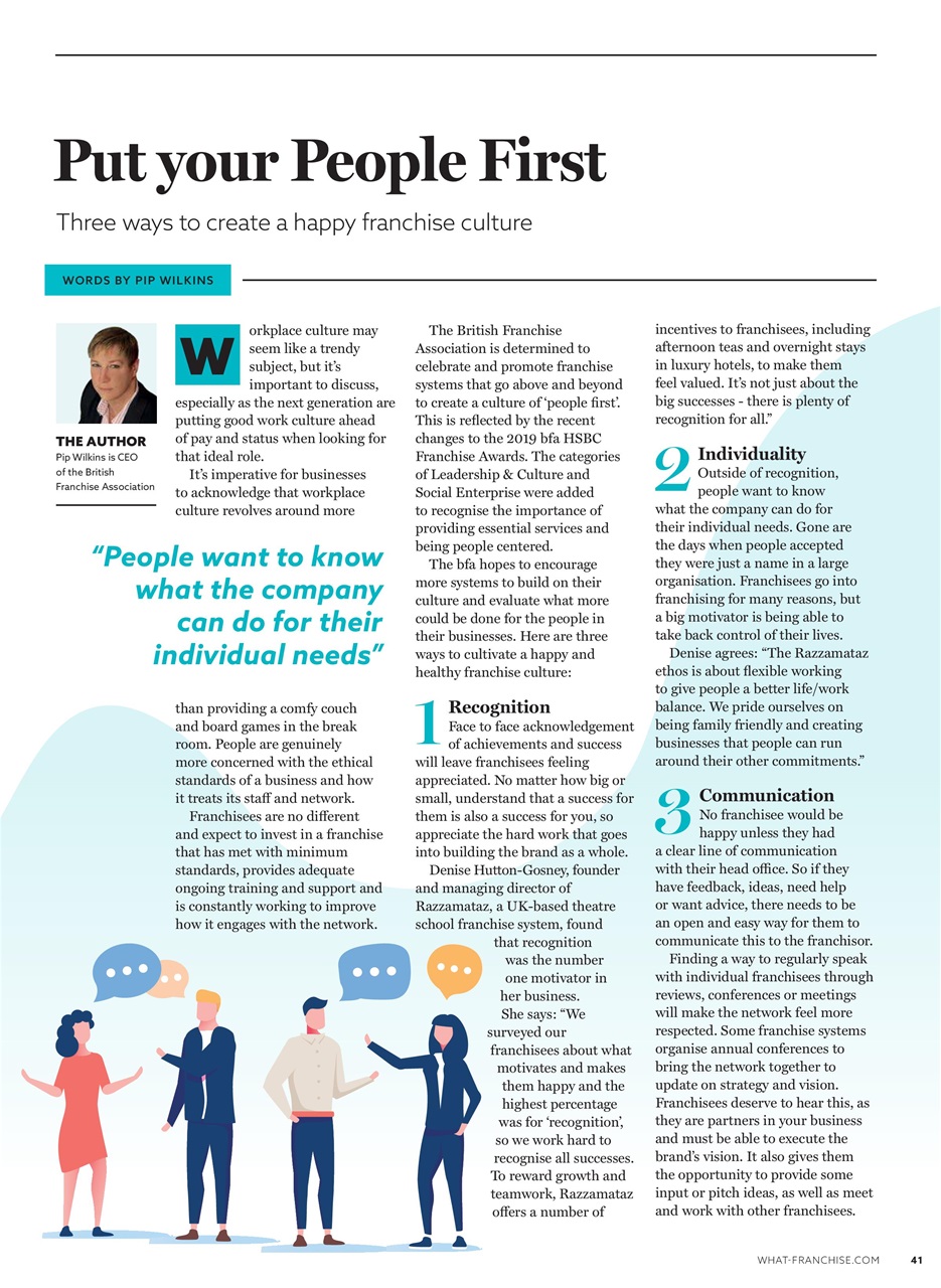 What Franchise Preview Pages